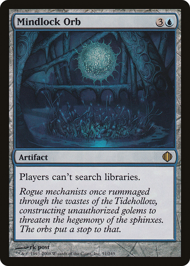 Mindlock Orb (ALA-051) - Shards of Alara - Premium MTG Single from Wizards of the Coast - Just $0.38! Shop now at Game Crave Tournament Store