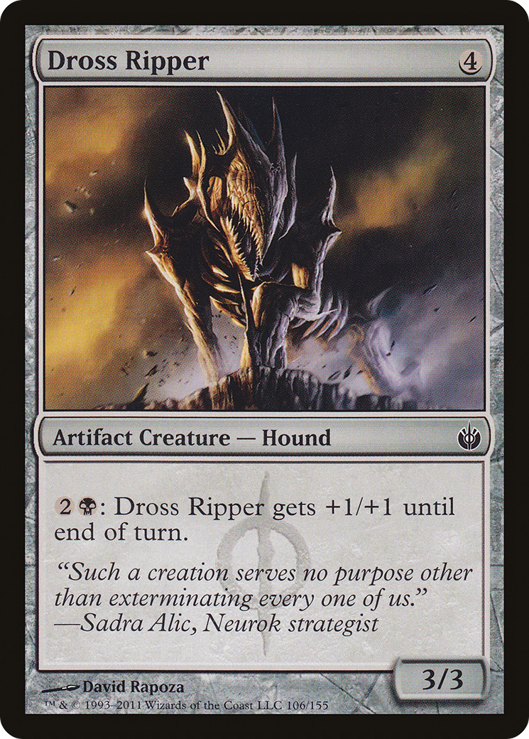 Dross Ripper (MBS-106) - Mirrodin Besieged Foil - Premium MTG Single from Wizards of the Coast - Just $0.08! Shop now at Game Crave Tournament Store