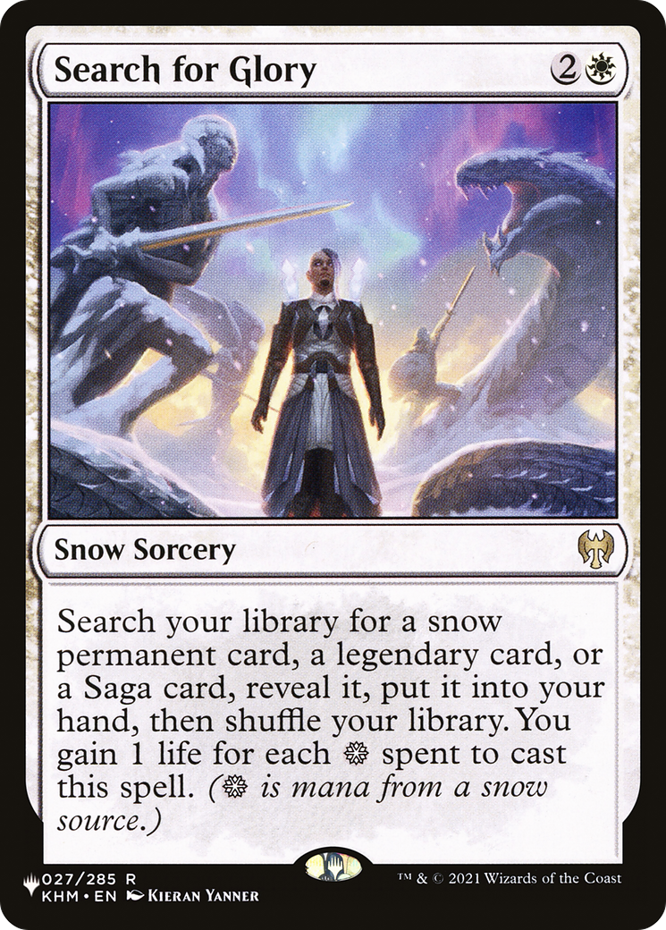 Search for Glory (PAGL-024) - Angels: They're Just Like Us but Cooler and with Wings: (snow) - Premium MTG Single from Wizards of the Coast - Just $0.22! Shop now at Game Crave Tournament Store