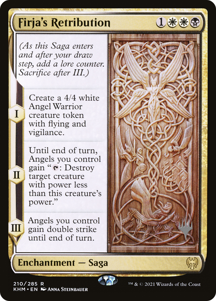 Firja's Retribution (PKHM-210P) - Kaldheim Promos - Premium MTG Single from Wizards of the Coast - Just $0.43! Shop now at Game Crave Tournament Store