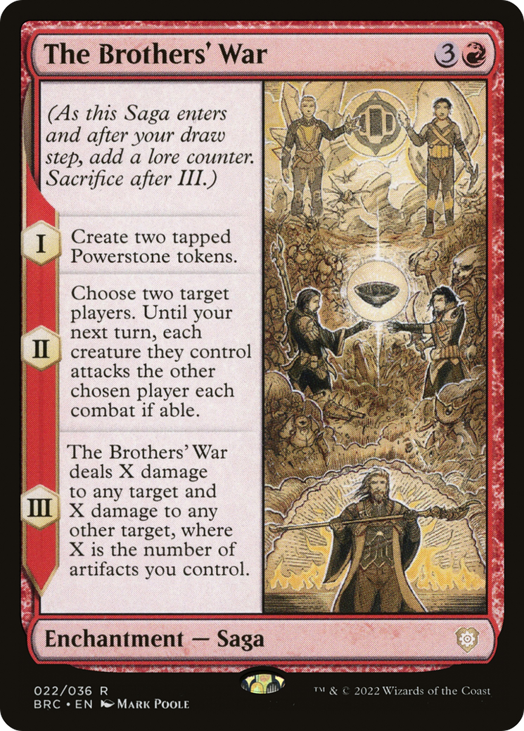 The Brothers' War (BRC-022) - The Brothers' War Commander - Premium MTG Single from Wizards of the Coast - Just $0.36! Shop now at Game Crave Tournament Store