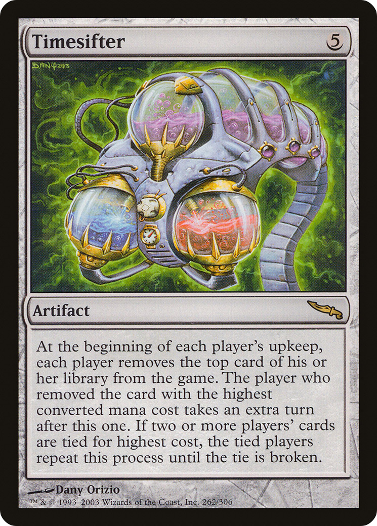 Timesifter (MRD-262) - Mirrodin Foil - Premium MTG Single from Wizards of the Coast - Just $5.17! Shop now at Game Crave Tournament Store