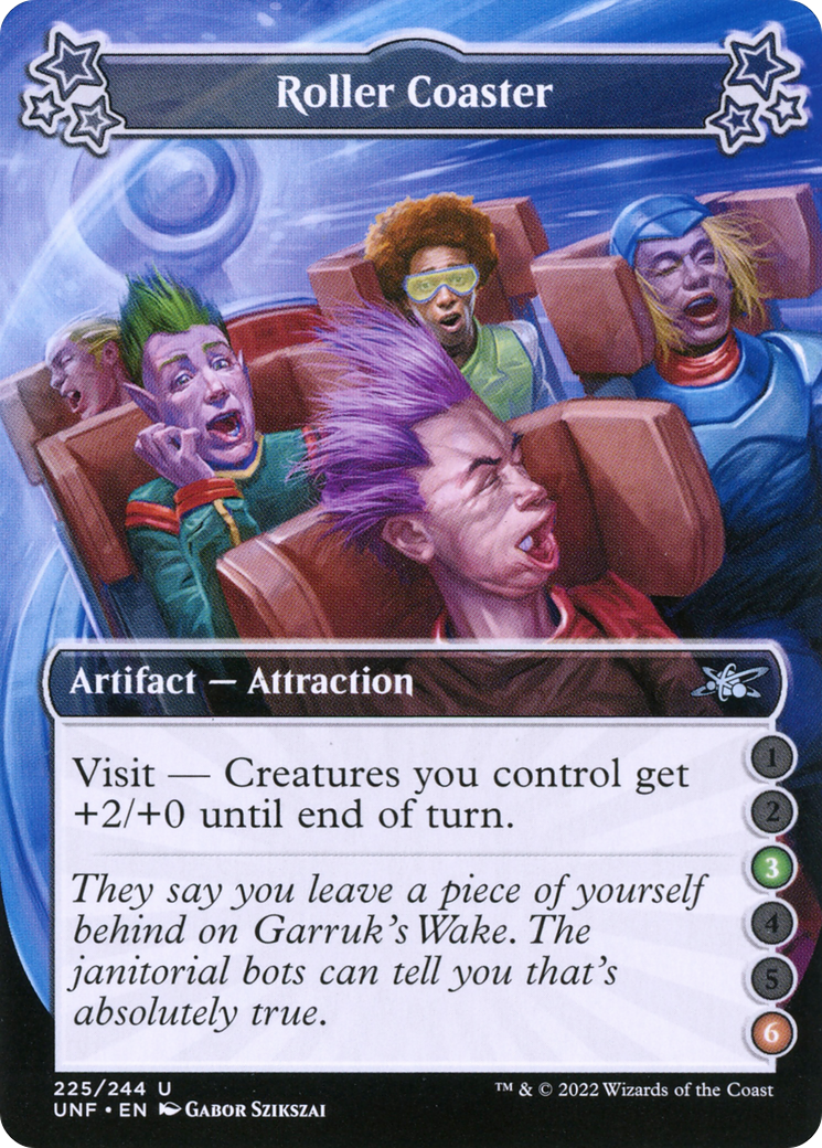 Roller Coaster (UNF-225B) - Unfinity - Premium MTG Single from Wizards of the Coast - Just $0.08! Shop now at Game Crave Tournament Store