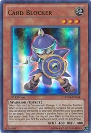Card Blocker (LCGX-EN044) - Legendary Collection 2 1st Edition - Premium Yugioh Single from Konami - Just $0.25! Shop now at Game Crave Tournament Store