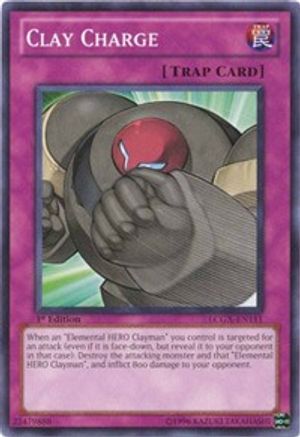 Clay Charge (LCGX-EN111) - Legendary Collection 2 1st Edition - Premium Yugioh Single from Konami - Just $1.10! Shop now at Game Crave Tournament Store