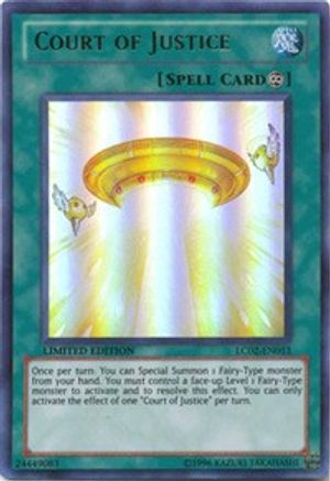 Court of Justice (LC02-EN013) - Legendary Collection 2 Limited - Premium Yugioh Single from Konami - Just $0.25! Shop now at Game Crave Tournament Store