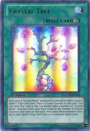 Crystal Tree (LCGX-EN170) - Legendary Collection 2 1st Edition - Premium Yugioh Single from Konami - Just $0.69! Shop now at Game Crave Tournament Store
