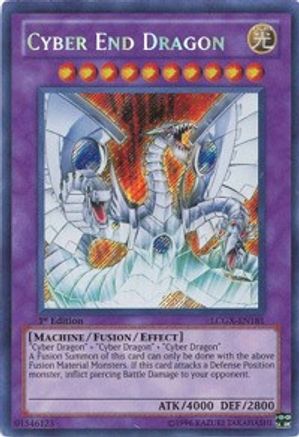 Cyber End Dragon (LCGX-EN181) - Legendary Collection 2 Unlimited - Premium Yugioh Single from Konami - Just $4.30! Shop now at Game Crave Tournament Store