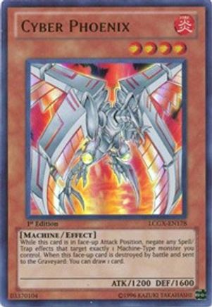 Cyber Phoenix (LCGX-EN178) - Legendary Collection 2 Unlimited - Premium Yugioh Single from Konami - Just $0.93! Shop now at Game Crave Tournament Store