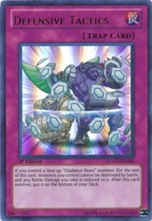 Defensive Tactics (LCGX-EN265) - Legendary Collection 2 Unlimited - Premium Yugioh Single from Konami - Just $0.77! Shop now at Game Crave Tournament Store