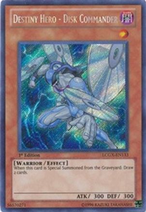Destiny HERO - Disk Commander (LCGX-EN133) - Legendary Collection 2 1st Edition - Premium Yugioh Single from Konami - Just $1.84! Shop now at Game Crave Tournament Store