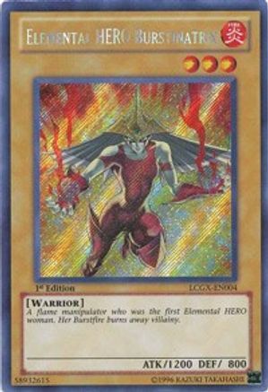 Elemental HERO Burstinatrix (Alternate Art) (LCGX-EN004) - Legendary Collection 2 Unlimited - Premium Yugioh Single from Konami - Just $10.26! Shop now at Game Crave Tournament Store