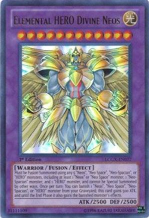 Elemental HERO Divine Neos (LCGX-EN077) - Legendary Collection 2 Unlimited - Premium Yugioh Single from Konami - Just $3.34! Shop now at Game Crave Tournament Store