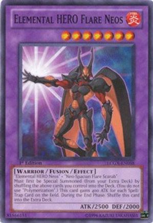 Elemental HERO Flare Neos (LCGX-EN058) - Legendary Collection 2 1st Edition - Premium Yugioh Single from Konami - Just $1.75! Shop now at Game Crave Tournament Store