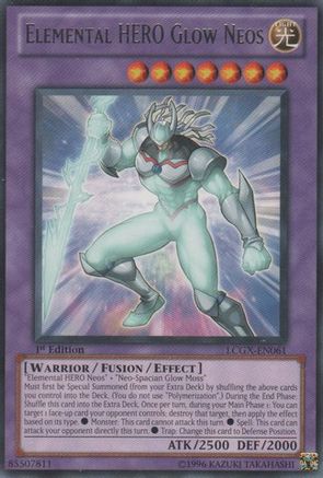 Elemental HERO Glow Neos (LCGX-EN061) - Legendary Collection 2 1st Edition - Premium Yugioh Single from Konami - Just $2.12! Shop now at Game Crave Tournament Store