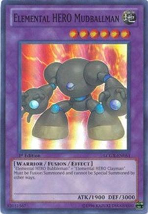 Elemental HERO Mudballman (LCGX-EN053) - Legendary Collection 2 1st Edition - Premium Yugioh Single from Konami - Just $2.30! Shop now at Game Crave Tournament Store
