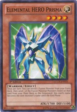 Elemental HERO Prisma (LCGX-EN033) - Legendary Collection 2 1st Edition - Premium Yugioh Single from Konami - Just $0.36! Shop now at Game Crave Tournament Store