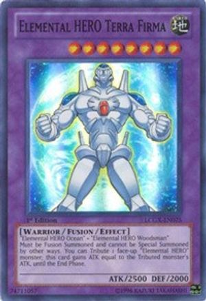 Elemental HERO Terra Firma (LCGX-EN075) - Legendary Collection 2 Unlimited - Premium Yugioh Single from Konami - Just $3.66! Shop now at Game Crave Tournament Store