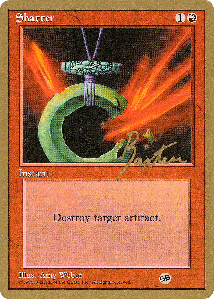Shatter (PTC-GB219SB) - Pro Tour Collector Set - Premium MTG Single from Wizards of the Coast - Just $0.13! Shop now at Game Crave Tournament Store