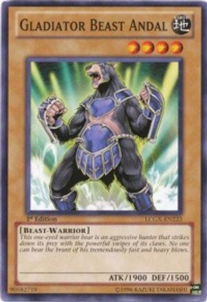 Gladiator Beast Andal (LCGX-EN223) - Legendary Collection 2 Unlimited - Premium Yugioh Single from Konami - Just $0.51! Shop now at Game Crave Tournament Store
