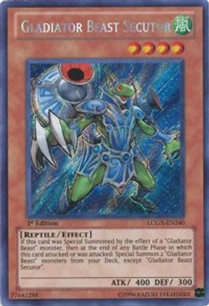 Gladiator Beast Secutor (LCGX-EN240) - Legendary Collection 2 Unlimited - Premium Yugioh Single from Konami - Just $4.16! Shop now at Game Crave Tournament Store