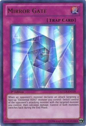 Mirror Gate (LCGX-EN119) - Legendary Collection 2 Unlimited - Premium Yugioh Single from Konami - Just $0.37! Shop now at Game Crave Tournament Store