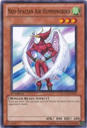 Neo-Spacian Air Hummingbird (LCGX-EN021) - Legendary Collection 2 1st Edition - Premium Yugioh Single from Konami - Just $0.82! Shop now at Game Crave Tournament Store