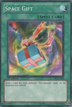 Space Gift (LCGX-EN104) - Legendary Collection 2 1st Edition - Premium Yugioh Single from Konami - Just $0.64! Shop now at Game Crave Tournament Store