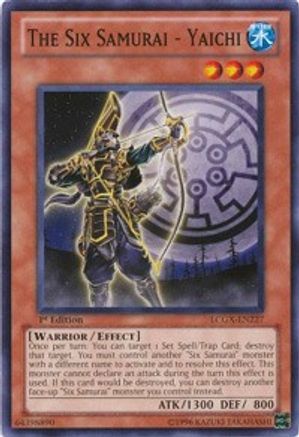 The Six Samurai - Yaichi (LCGX-EN227) - Legendary Collection 2 1st Edition - Premium Yugioh Single from Konami - Just $0.38! Shop now at Game Crave Tournament Store