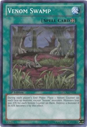 Venom Swamp (LCGX-EN216) - Legendary Collection 2 1st Edition - Premium Yugioh Single from Konami - Just $0.25! Shop now at Game Crave Tournament Store