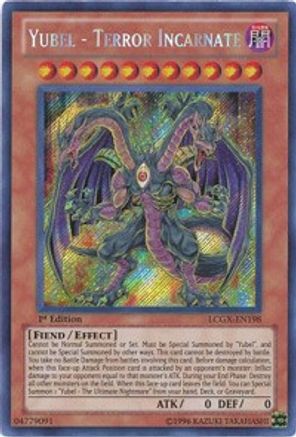 Yubel - Terror Incarnate (LCGX-EN198) - Legendary Collection 2 1st Edition - Premium Yugioh Single from Konami - Just $8.44! Shop now at Game Crave Tournament Store