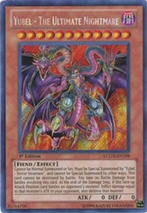 Yubel - The Ultimate Nightmare (LCGX-EN199) - Legendary Collection 2 1st Edition - Premium Yugioh Single from Konami - Just $4.50! Shop now at Game Crave Tournament Store