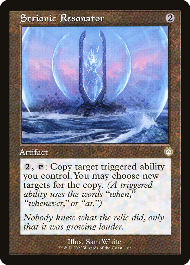Strionic Resonator (BRC-165) - The Brothers' War Commander - Premium MTG Single from Wizards of the Coast - Just $1.16! Shop now at Game Crave Tournament Store