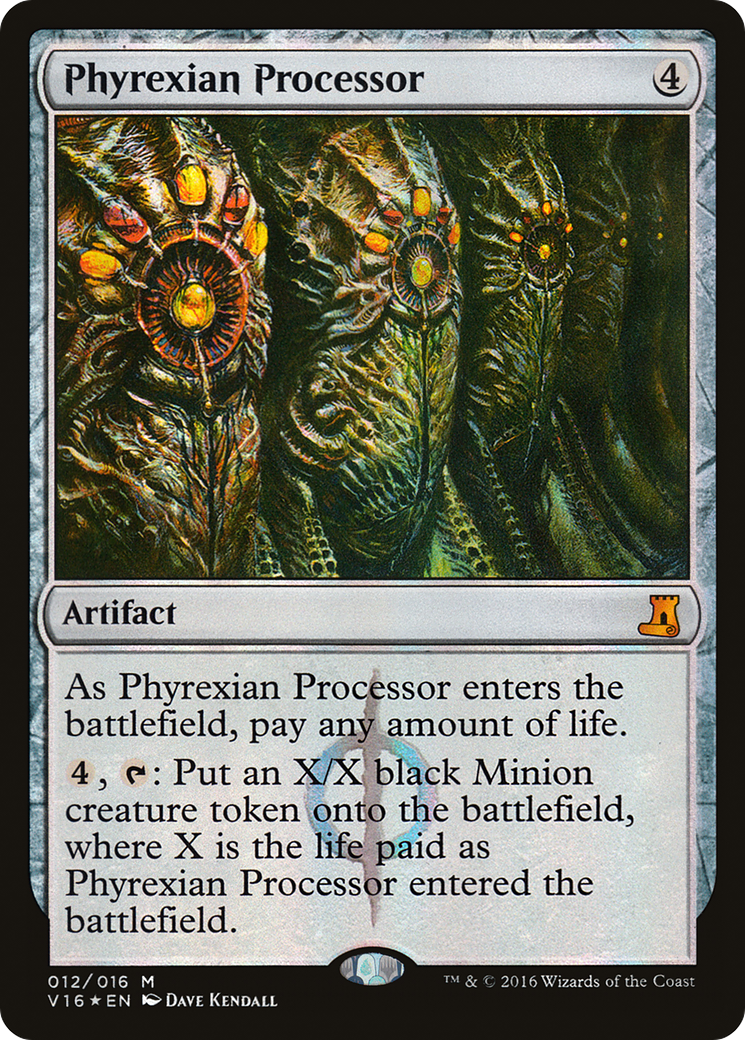 Phyrexian Processor (V16-012) - From the Vault: Lore Foil - Premium MTG Single from Wizards of the Coast - Just $2.42! Shop now at Game Crave Tournament Store
