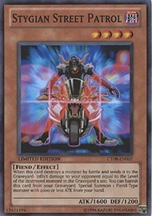 Stygian Street Patrol (CT08-EN007) - 2011 Collectors Tins Limited - Premium Yugioh Single from Konami - Just $0.38! Shop now at Game Crave Tournament Store