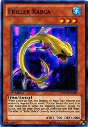 Friller Rabca (PHSW-EN008) - Photon Shockwave Unlimited - Premium Yugioh Single from Konami - Just $0.25! Shop now at Game Crave Tournament Store
