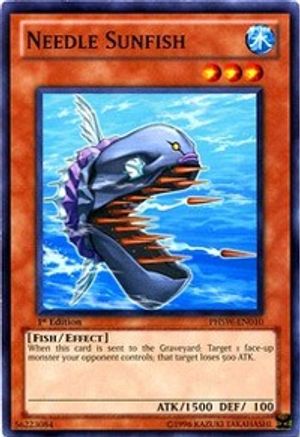 Needle Sunfish (PHSW-EN010) - Photon Shockwave Unlimited - Premium Yugioh Single from Konami - Just $0.25! Shop now at Game Crave Tournament Store