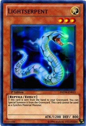 Lightserpent (PHSW-EN013) - Photon Shockwave Unlimited - Premium Yugioh Single from Konami - Just $0.26! Shop now at Game Crave Tournament Store