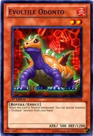 Evoltile Odonto (PHSW-EN018) - Photon Shockwave Unlimited - Premium Yugioh Single from Konami - Just $0.25! Shop now at Game Crave Tournament Store