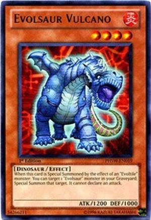 Evolsaur Vulcano (PHSW-EN019) - Photon Shockwave Unlimited - Premium Yugioh Single from Konami - Just $0.28! Shop now at Game Crave Tournament Store