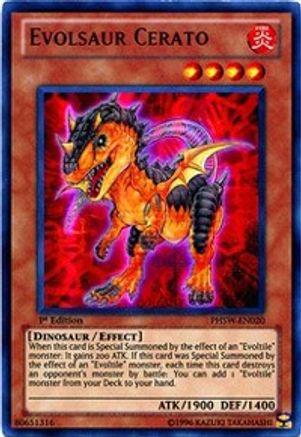 Evolsaur Cerato (PHSW-EN020) - Photon Shockwave Unlimited - Premium Yugioh Single from Konami - Just $0.74! Shop now at Game Crave Tournament Store