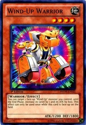 Wind-Up Warrior (PHSW-EN022) - Photon Shockwave 1st Edition - Premium Yugioh Single from Konami - Just $0.25! Shop now at Game Crave Tournament Store