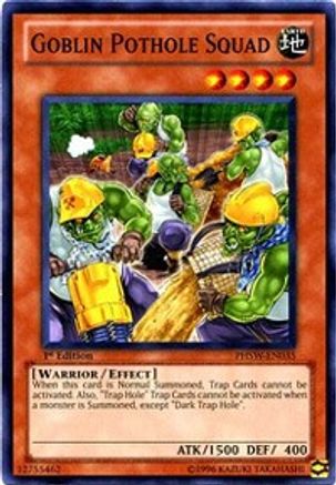 Goblin Pothole Squad (PHSW-EN035) - Photon Shockwave 1st Edition - Premium Yugioh Single from Konami - Just $0.25! Shop now at Game Crave Tournament Store