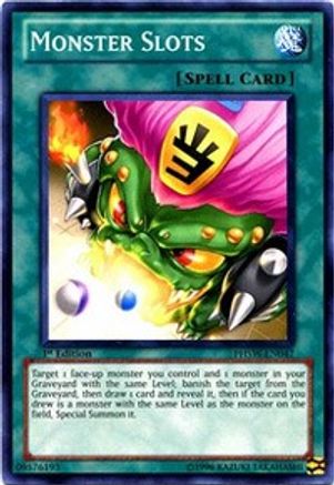 Monster Slots (PHSW-EN047) - Photon Shockwave 1st Edition - Premium Yugioh Single from Konami - Just $0.25! Shop now at Game Crave Tournament Store