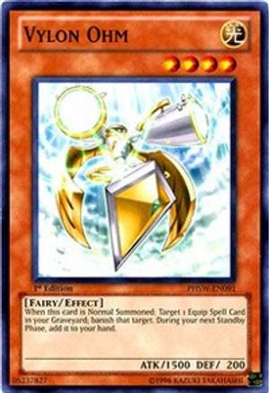 Vylon Ohm (PHSW-EN091) - Photon Shockwave 1st Edition - Premium Yugioh Single from Konami - Just $0.25! Shop now at Game Crave Tournament Store