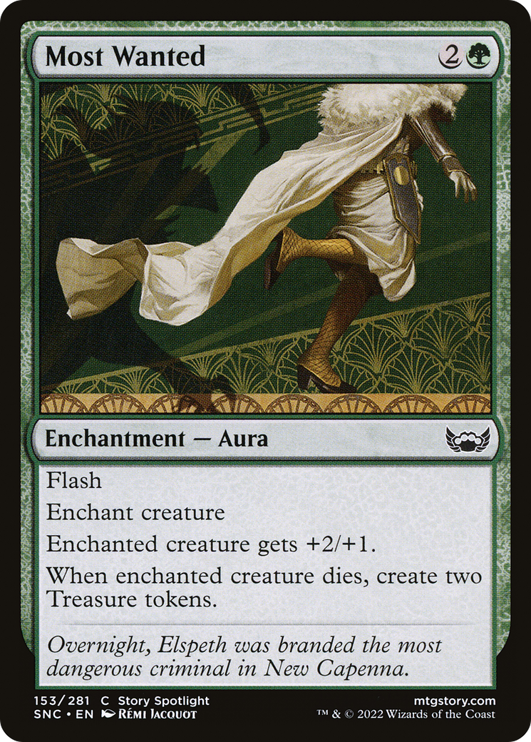 Most Wanted (SNC-153) - Streets of New Capenna - Premium MTG Single from Wizards of the Coast - Just $0.08! Shop now at Game Crave Tournament Store