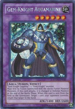 Gem-Knight Aquamarine (HA05-EN020) - Hidden Arsenal 5: Steelswarm Invasion Unlimited - Premium Yugioh Single from Konami - Just $0.16! Shop now at Game Crave Tournament Store