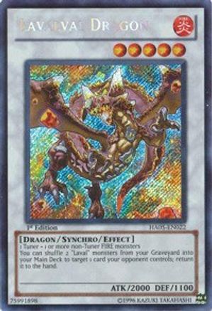 Lavalval Dragon (HA05-EN022) - Hidden Arsenal 5: Steelswarm Invasion 1st Edition - Premium Yugioh Single from Konami - Just $0.27! Shop now at Game Crave Tournament Store