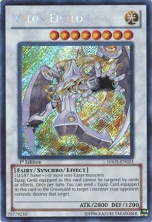 Vylon Epsilon (HA05-EN025) - Hidden Arsenal 5: Steelswarm Invasion 1st Edition - Premium Yugioh Single from Konami - Just $0.94! Shop now at Game Crave Tournament Store