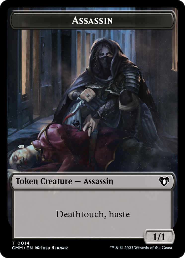 Assassin (TCMM-014) - Commander Masters Tokens Foil - Premium MTG Single from Wizards of the Coast - Just $0! Shop now at Game Crave Tournament Store